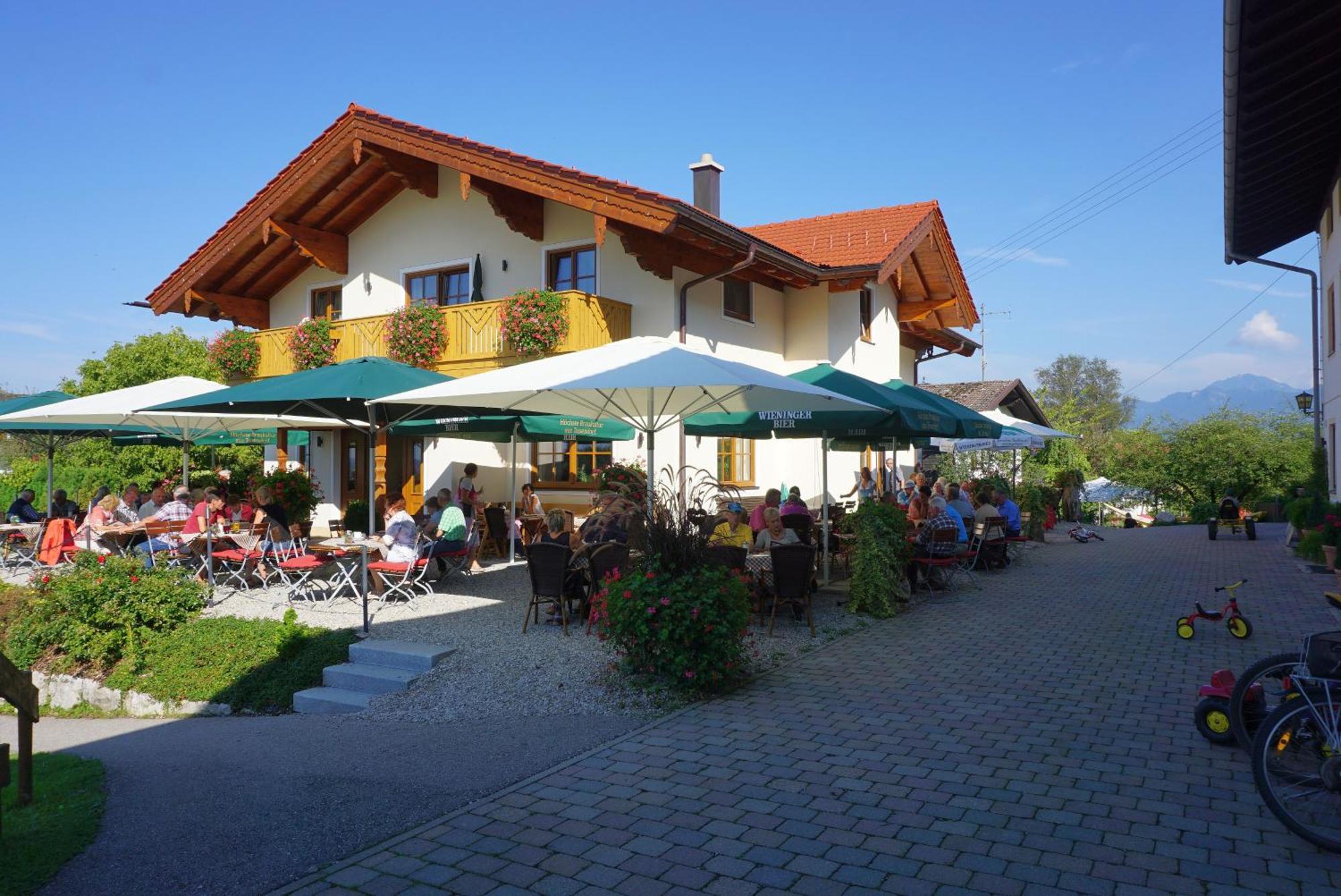 Villa Wastelbauerhof - Urlaub auf dem Bauernhof Bernau am Chiemsee Exterior foto